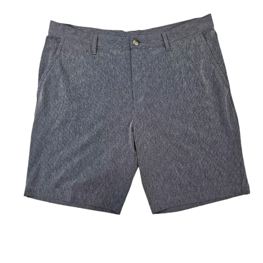 Adidas Mens 36 Blue Poplin Shorts